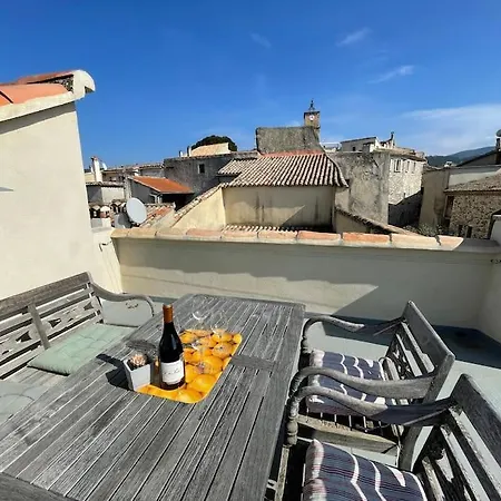 Maison Au Coeur De & Terrasse Panoramique * Sablet